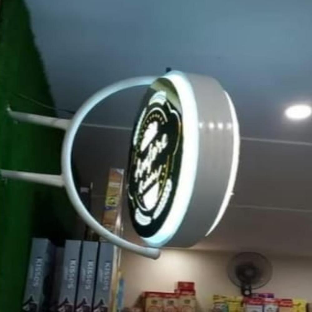 Rotating Lollipop Sign Board