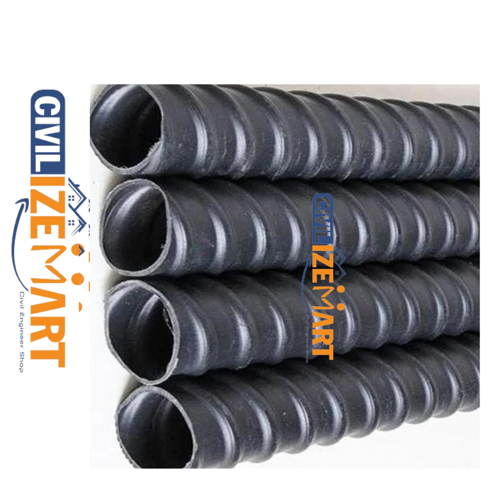 Underground Hdpe Duct Pipe - Hdpe, 32-315 Mm Diameter, Black With Blue Stripes | Corrosion Resistant, Smooth Inner Surface, Pn 4-16 Pressure Rated, Butt Fusion & Electrofusion Joints