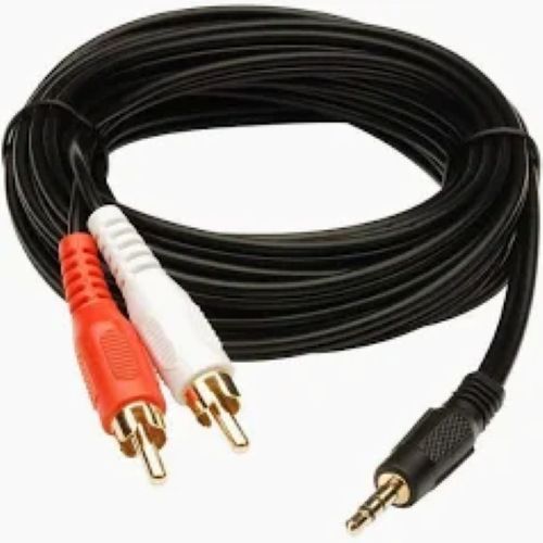 3.5 Stereo EO To 2 RCA Audio Cable