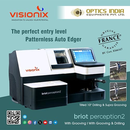 Frameless lens edger