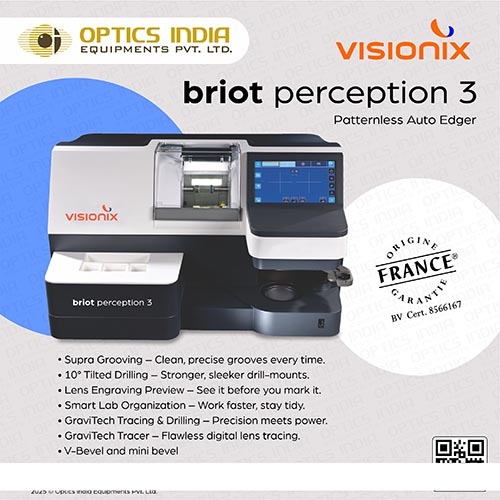 High precision lens edging system