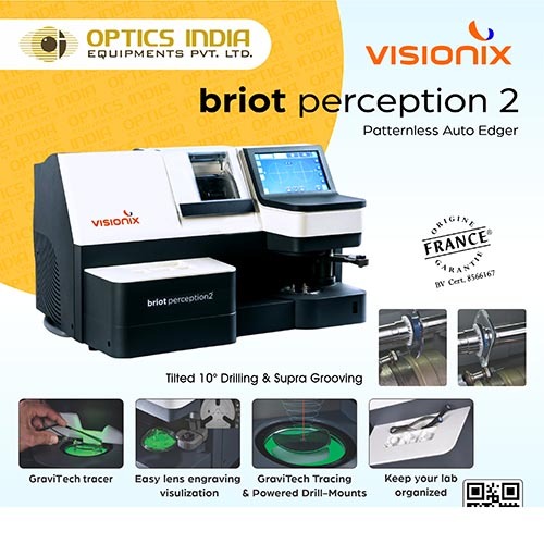 Lens cutting machine