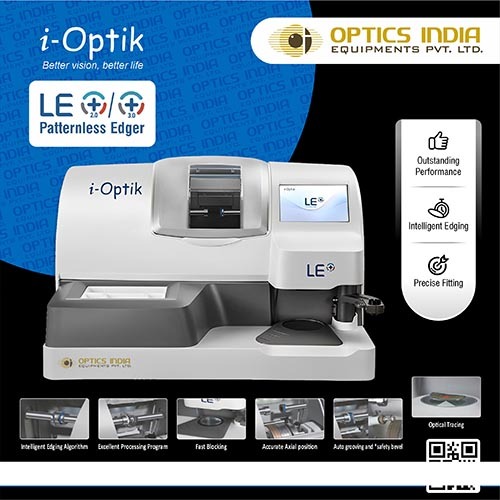 lens edging machine for opticians