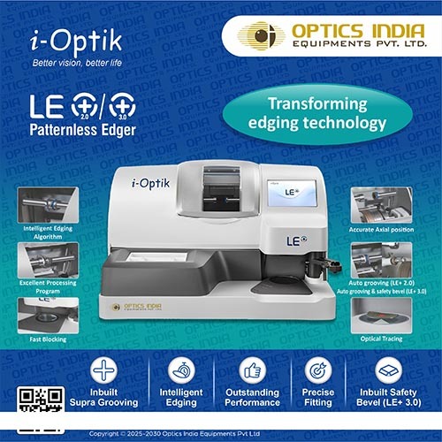 Lens grinding and edging machine