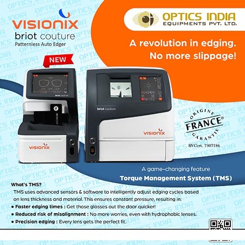Lens trimming machine