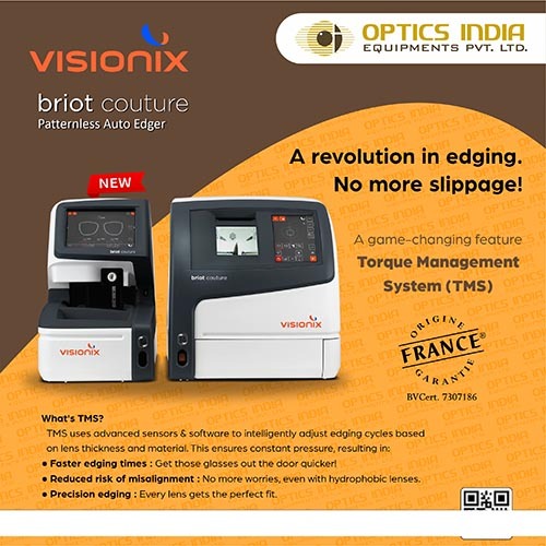 optical lens cutting and shaping machine