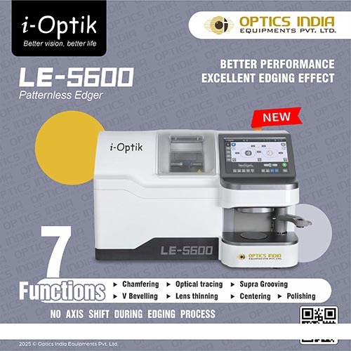 Spectacle lens finishing machine