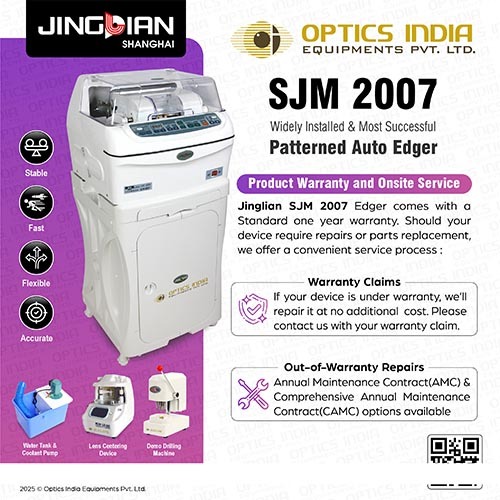 Template-based lens edger