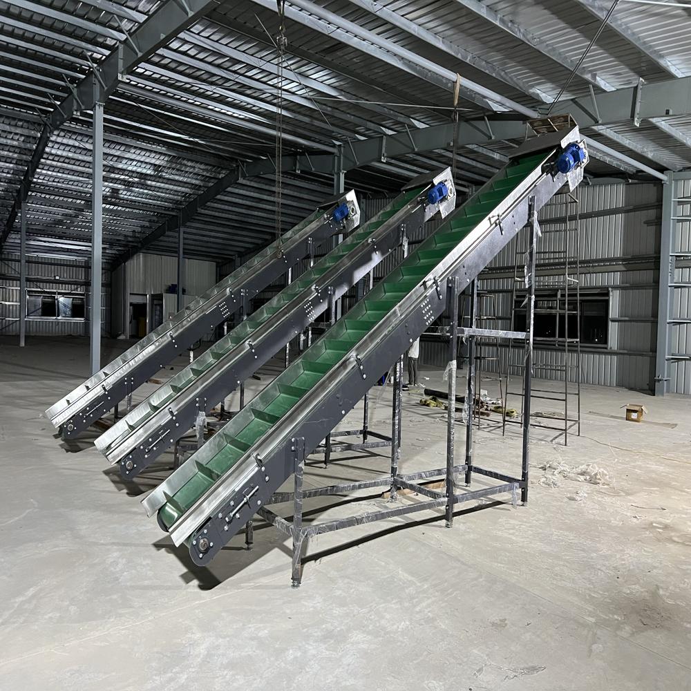 Truck loading conveyor