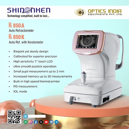 auto refractor machine for clinic use
