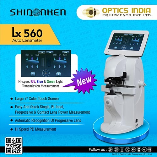 Auto lensmeter for optical shop