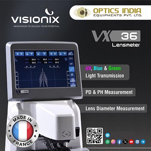 Axis and prism measurement instrument