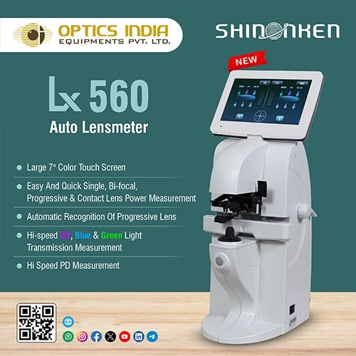 digital lensmeter with UV measurement