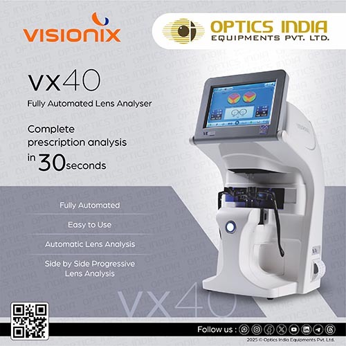 Lens analyzer for clinic