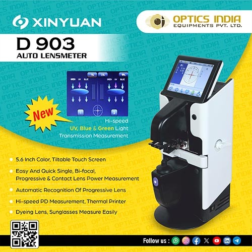 Lens verification machine