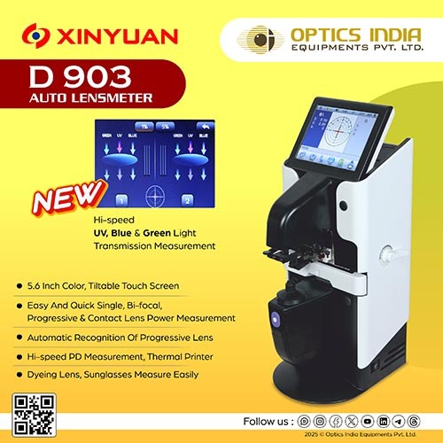 Spectacle lens testing machine