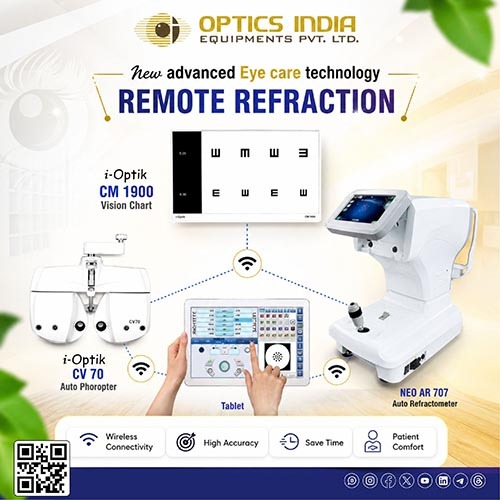 Digital eye testing clinic