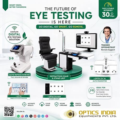 Online eye testing center