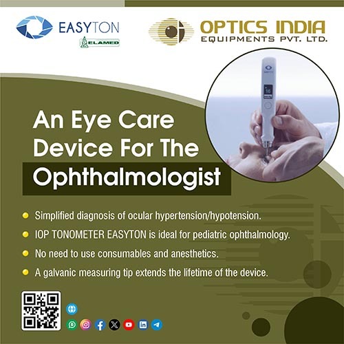 Non-contact eyelid tonometer