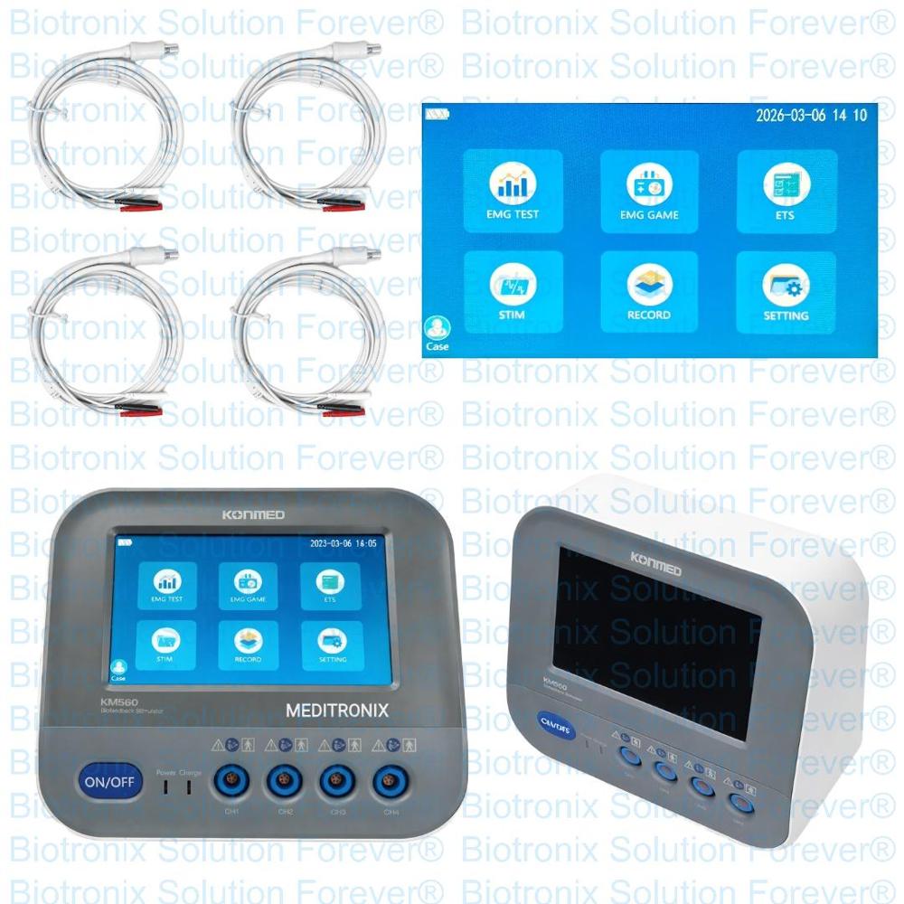 KM-560 Neuro Rehabilitation Biofeedback Device with Touchscreen Display