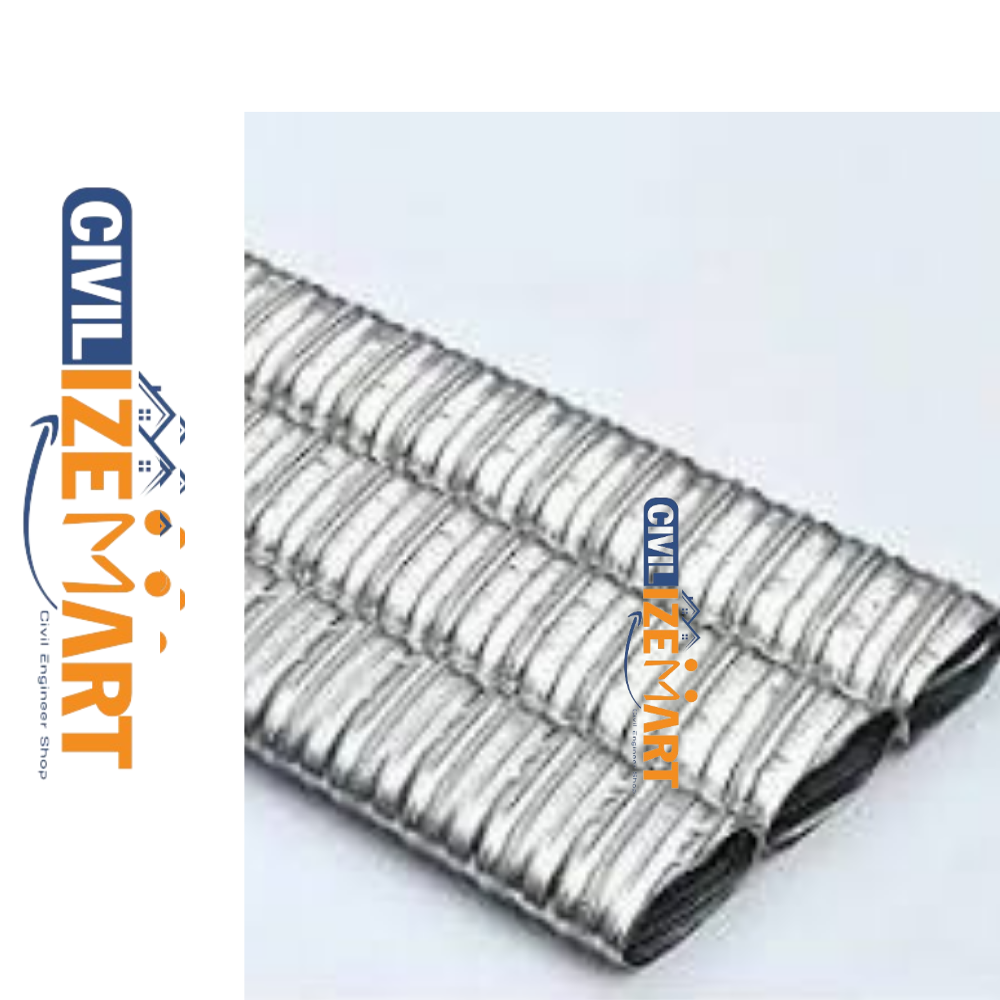 Galvanized Flat Corrugated Duct Pipe