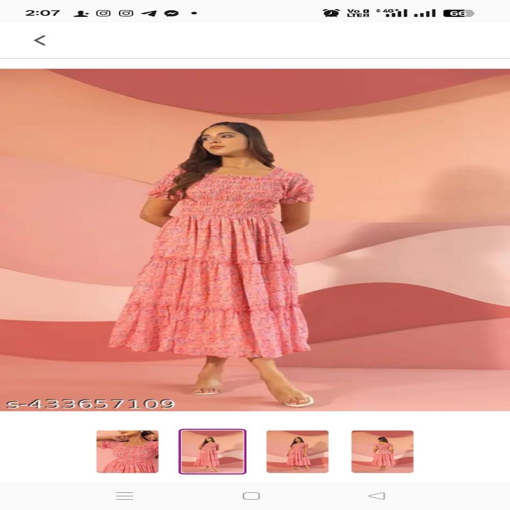GIRLS FANCY 1 PCS PARTY WEAR