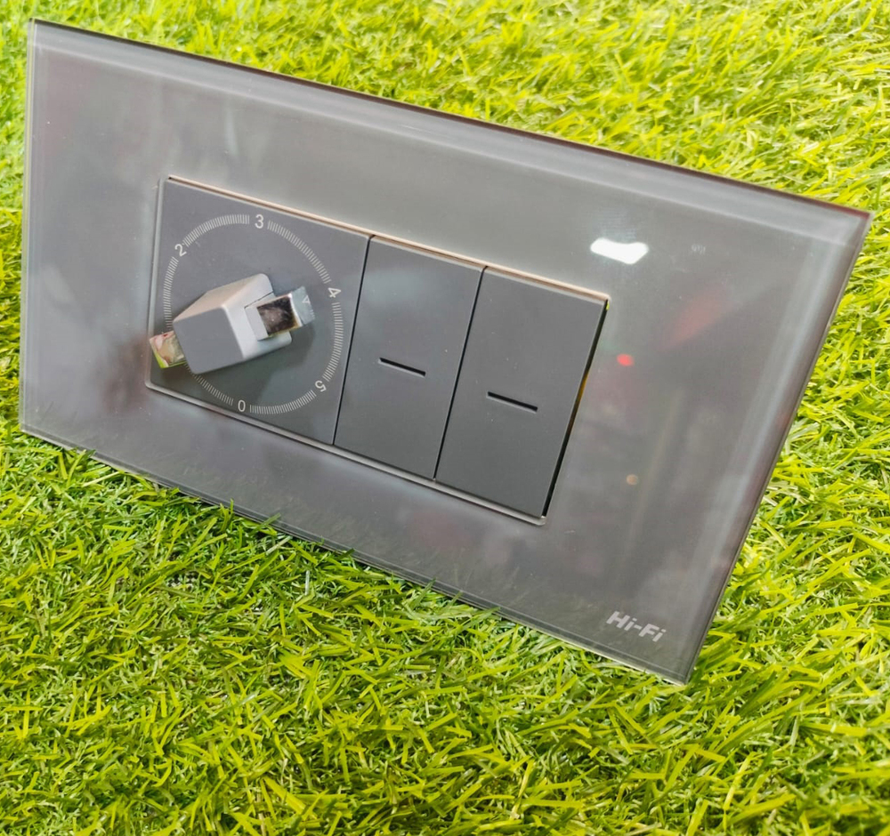 Hifi Modular Glass Switch Plates