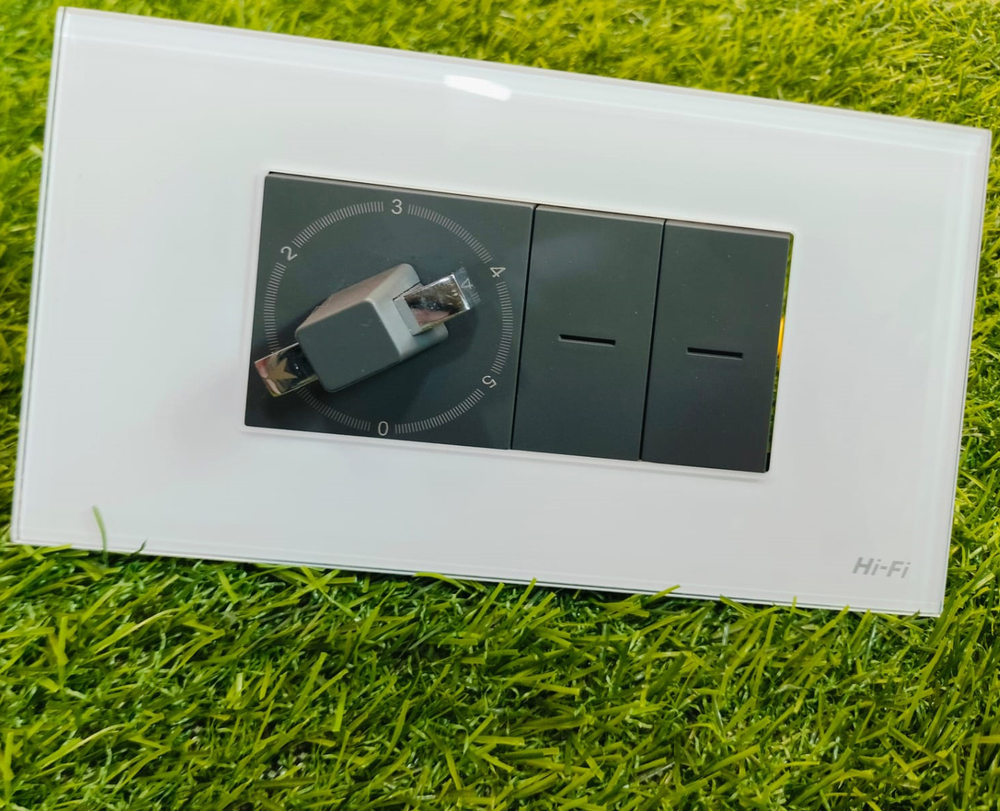 Hifi Modular Glass Switch Plates