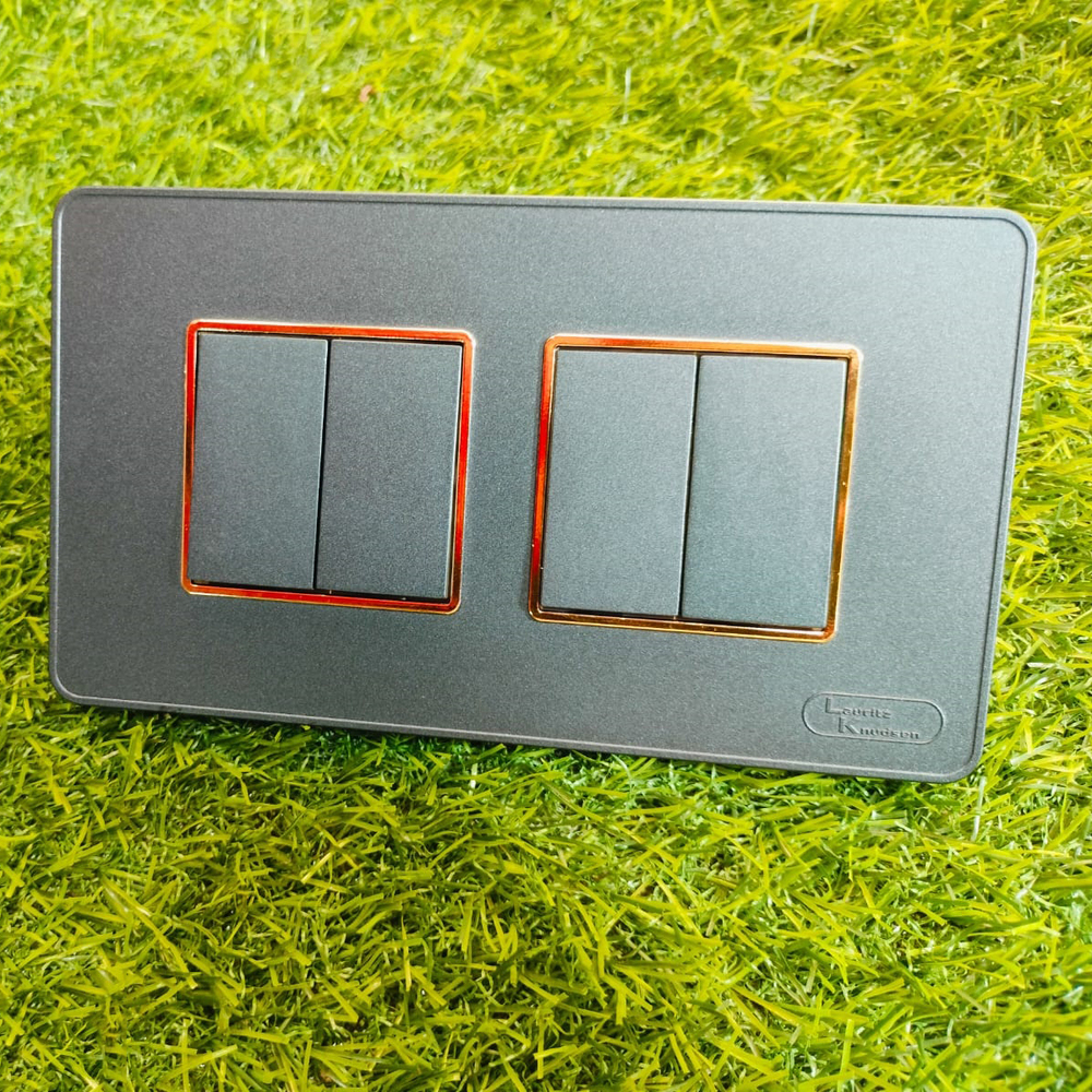 Lauritz Knudsen Ultra Slim Modular Switch Plates