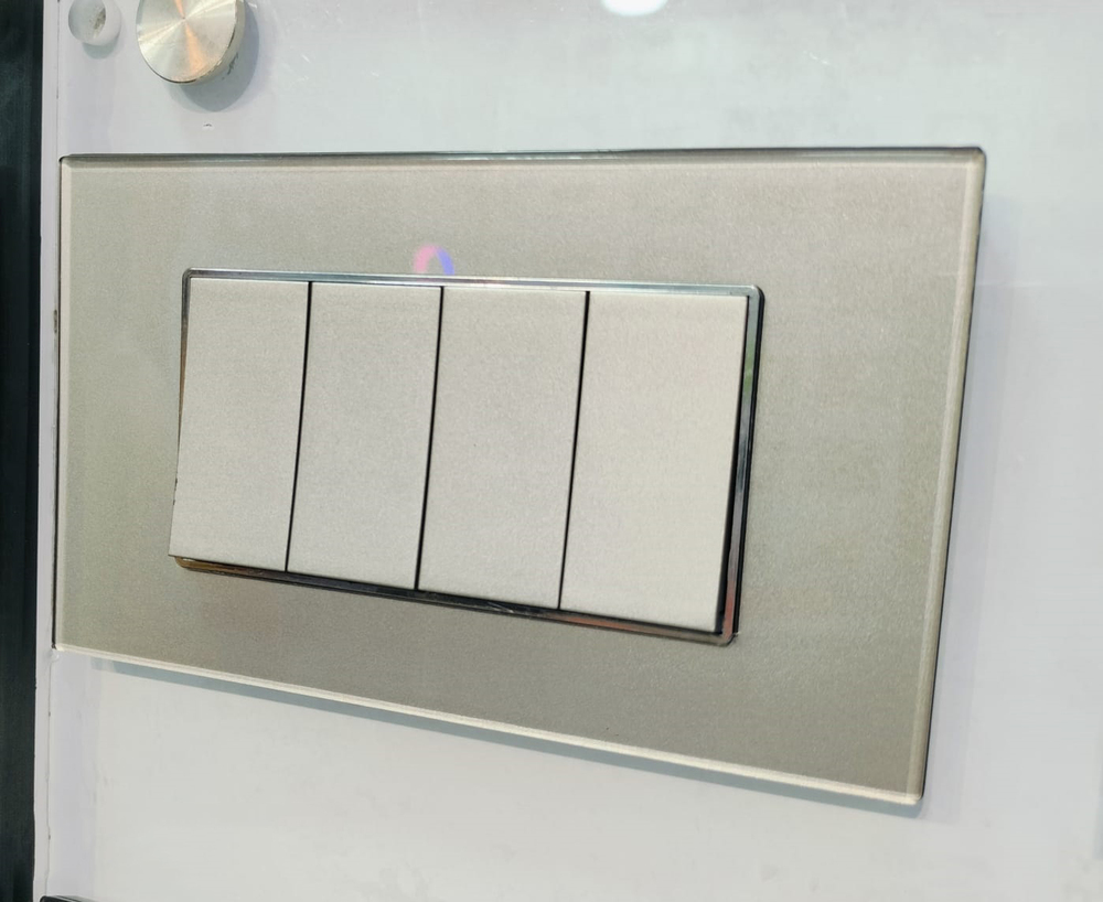 Vinayak Modular Glass Switch Plates