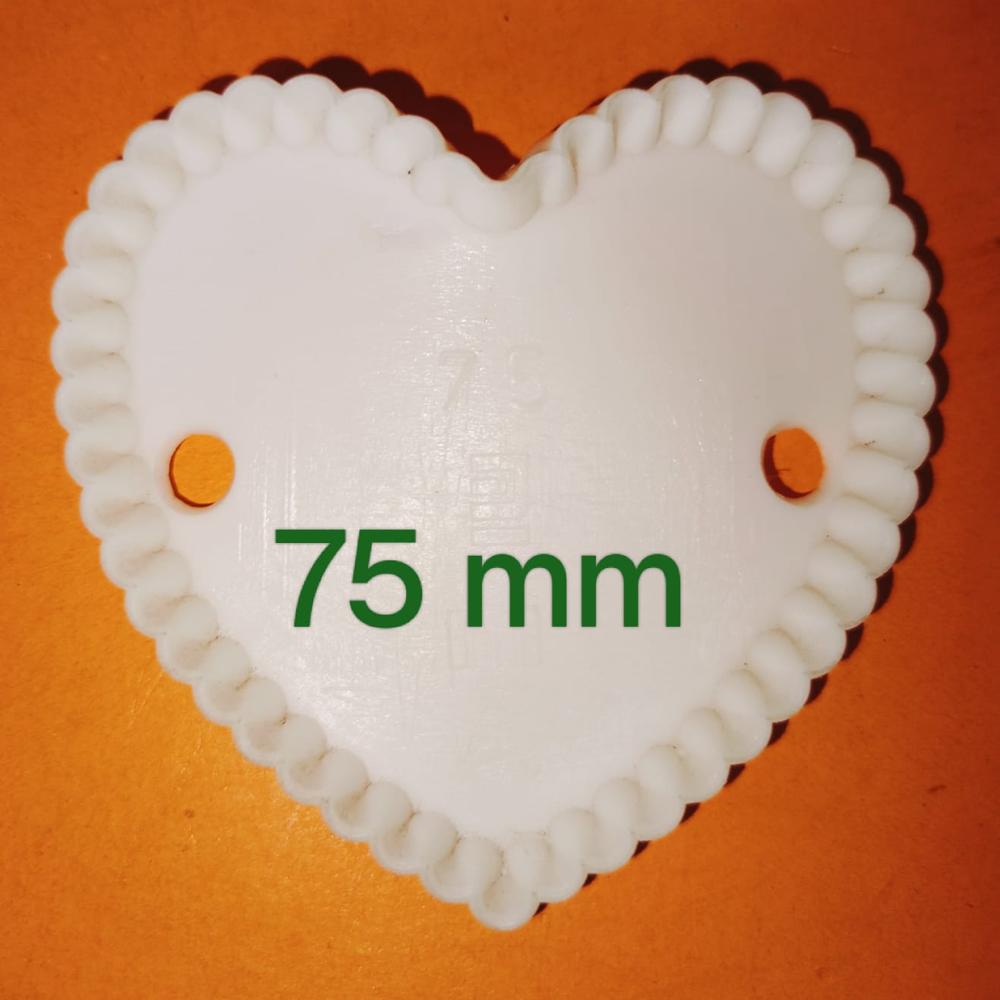 91 mm Heart Shape Punching Cutter Die