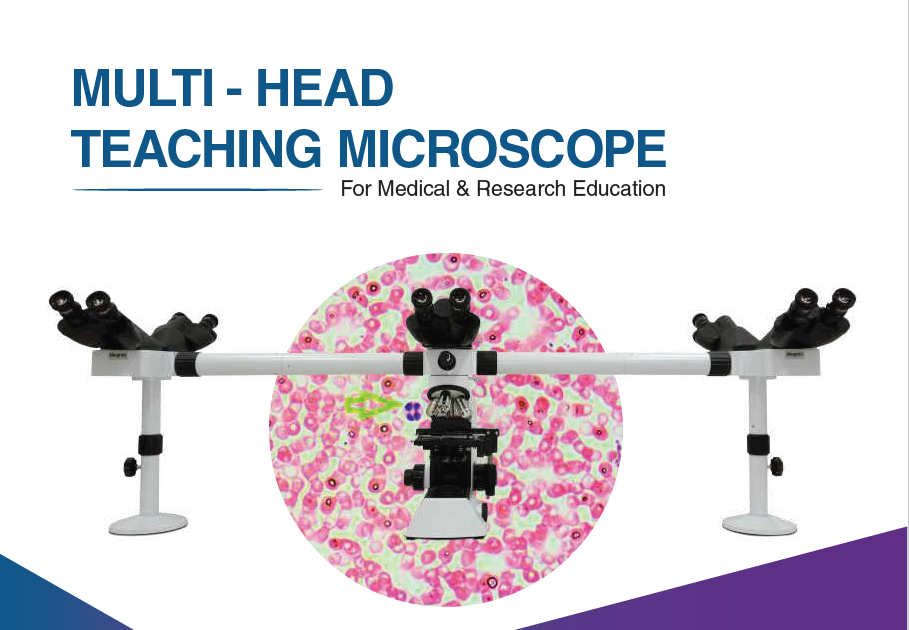 Magnus Penta Head Microscope Model PH5 LED