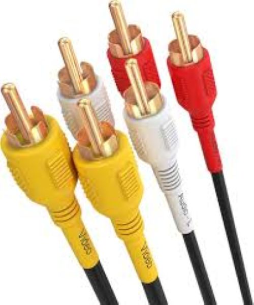 3 RCA Audio Video Cable