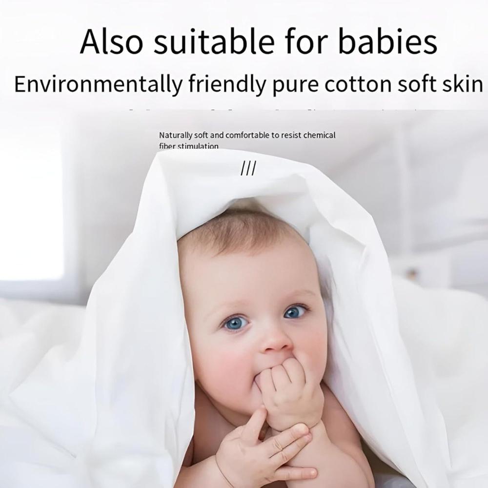 Disposable Bed Sheet & Pillow Cover Set Hygienic Non-Woven Travel Bedding Kit