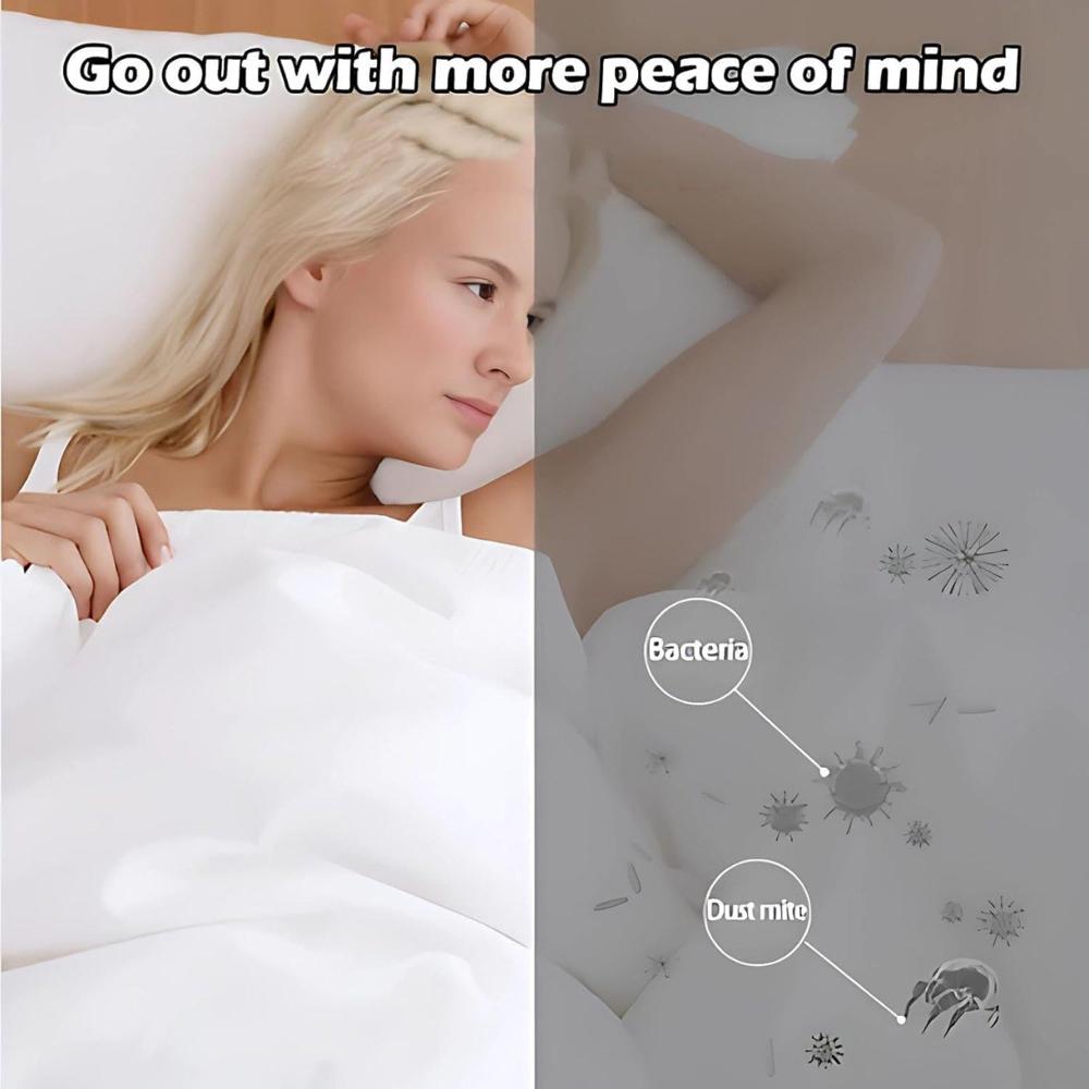 Disposable Bed Sheet & Pillow Cover Set Hygienic Non-Woven Travel Bedding Kit