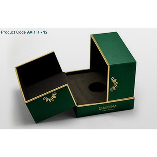 AVRR12 Green Hard Board Rigid Gift Box