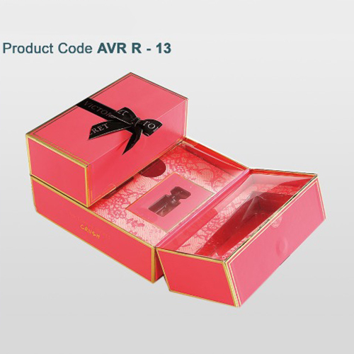 Printed Hard Board Rigid Gift Box - Length: Approx. 24 Cm