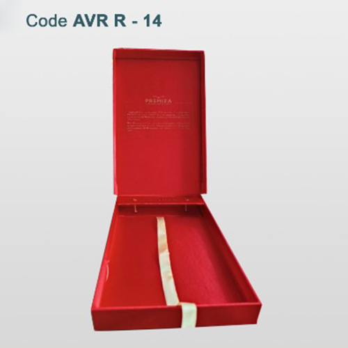 AVRR14 Red Hard Board Rigid Gift Box