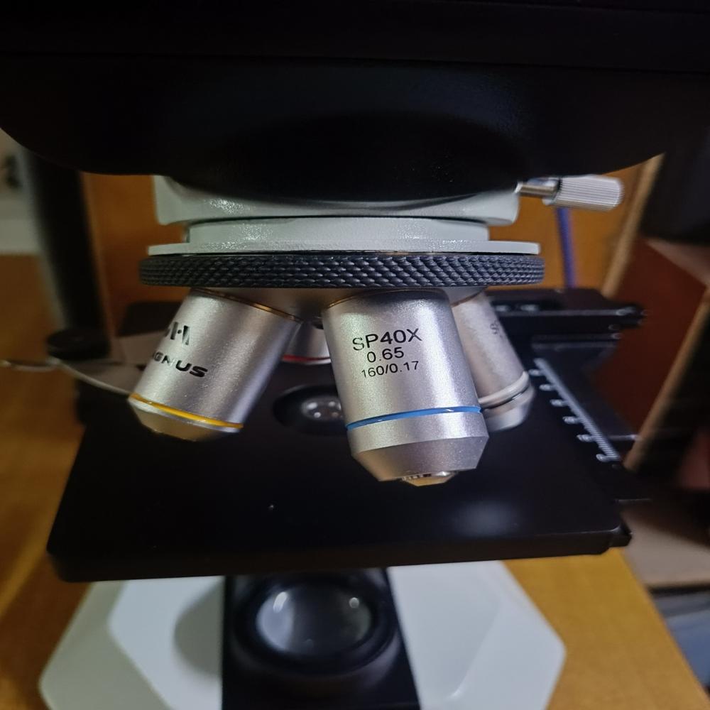 Magnus Laboratory Binocular Microscope Model Mlx-b Plus (semi Plan