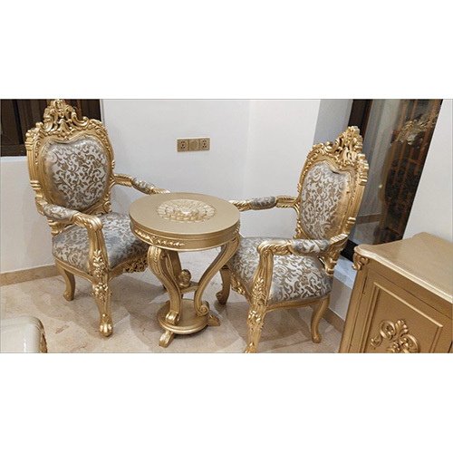 Royal Empress Conversation Set-Hand-Carved Teak Wood Luxury Seating Collection