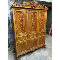 Hand Carved Cabinet Wardrobe