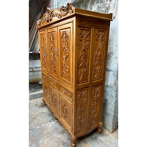 Hand Carved Cabinet Wardrobe
