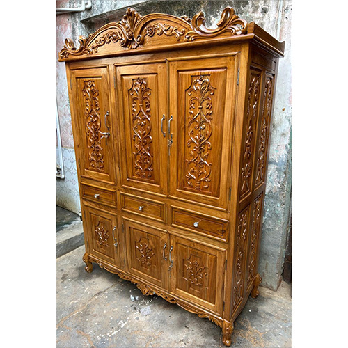 Hand Carved Cabinet Wardrobe