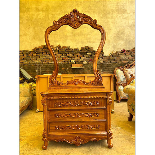 Elegant Teak Wood Luxury Dresser