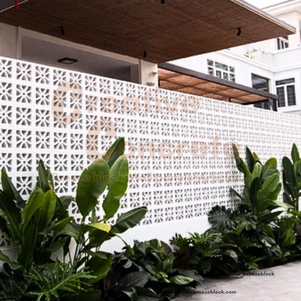 Floral Breeze Block