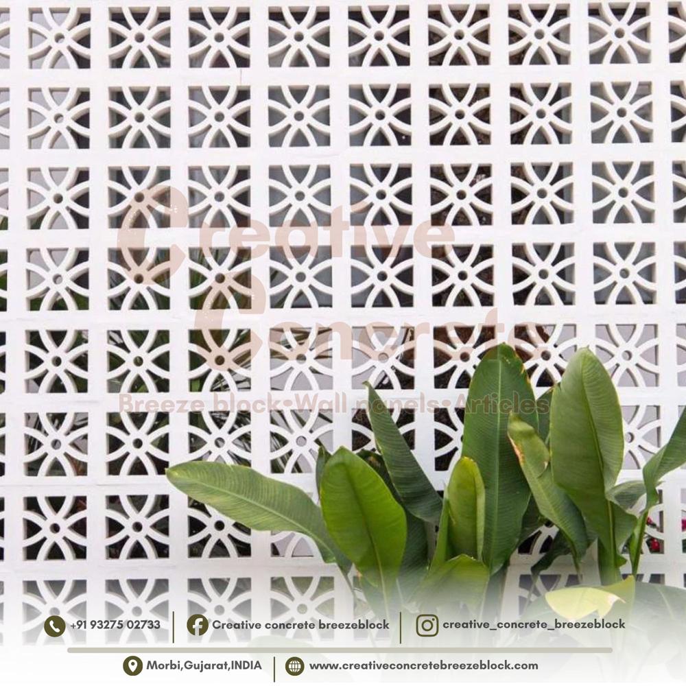 Floral Breeze Block