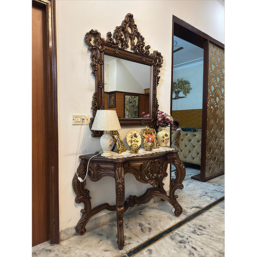 Royal Empress Console  And Mirror