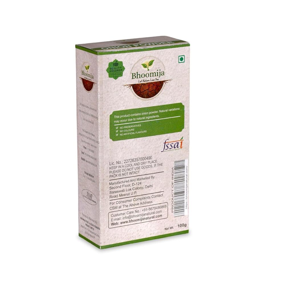 Bhoomija Natural Onion Powder (100 GM)