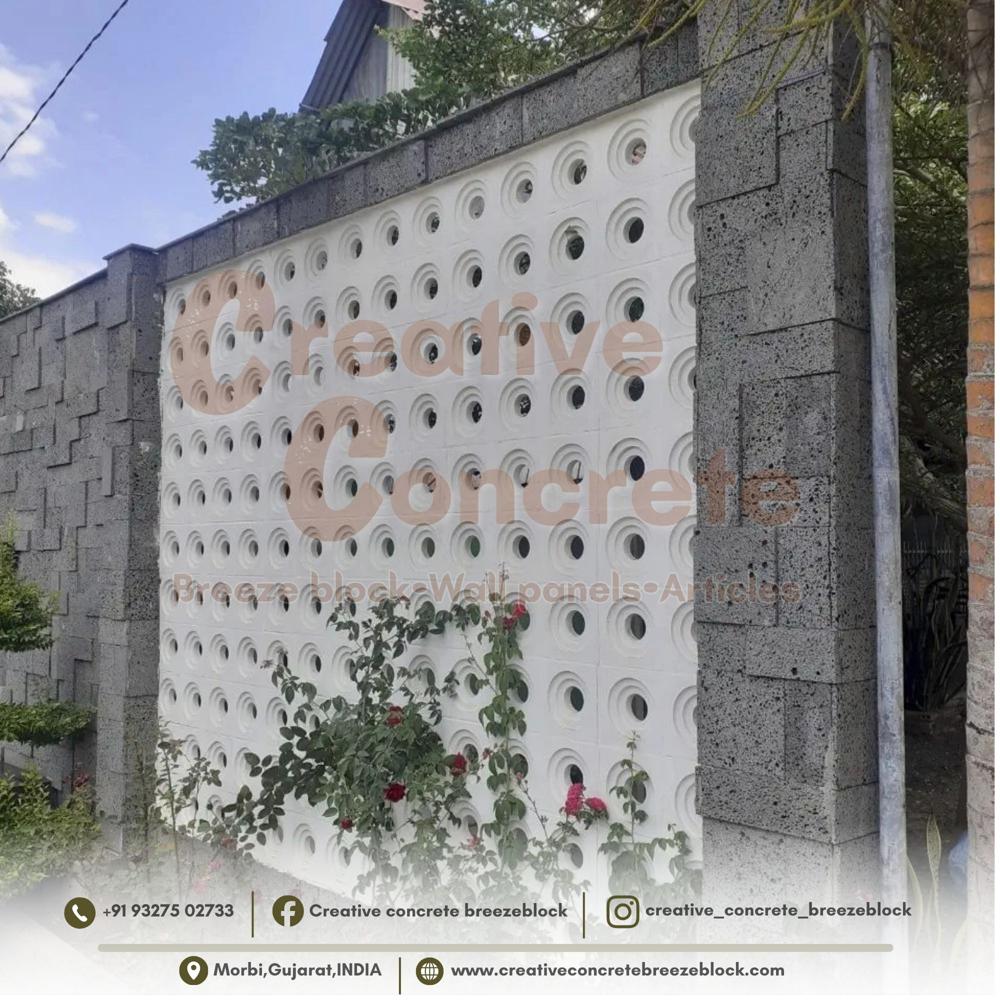 Field Round Breeze Block - Application: Residential