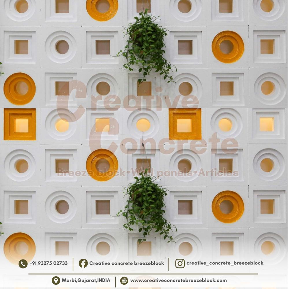 Field Square Breeze Block